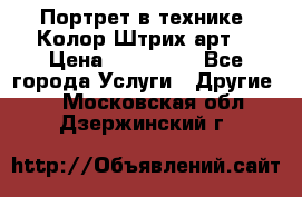 Портрет в технике “Колор-Штрих-арт“ › Цена ­ 250-350 - Все города Услуги » Другие   . Московская обл.,Дзержинский г.